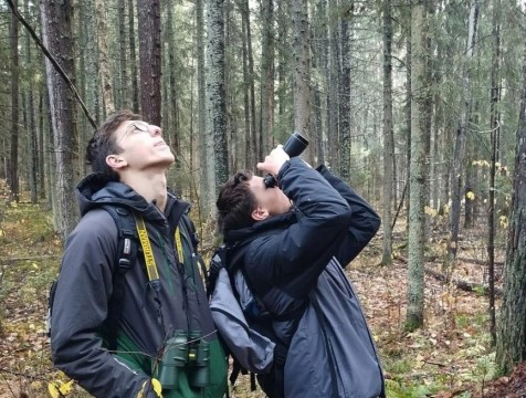 Юннаты помогали заповеднику 