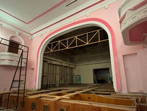 В Людинове завершают ремонт Дворца культуры