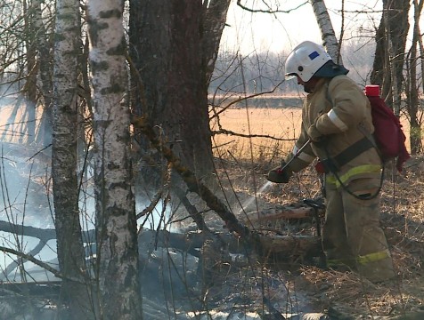 6 районов Калужской области отнесли к самым пожароопасным