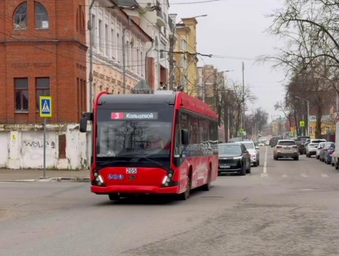 Новые троллейбусы курсируют по маршруту №3 в Калуге