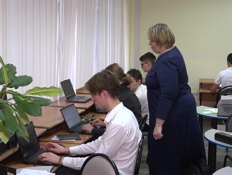 Юные калужане проходят профориентацию со школьной скамьи