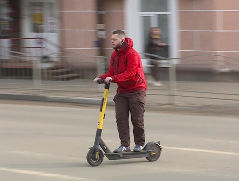 Сезон проката электросамокатов завершится в ближайшие дни в Калуге