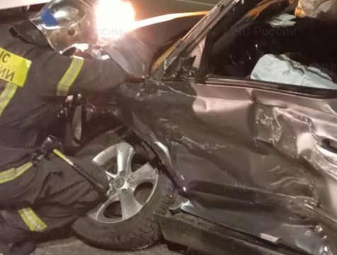 Массовое ДТП произошло в Тарусском районе