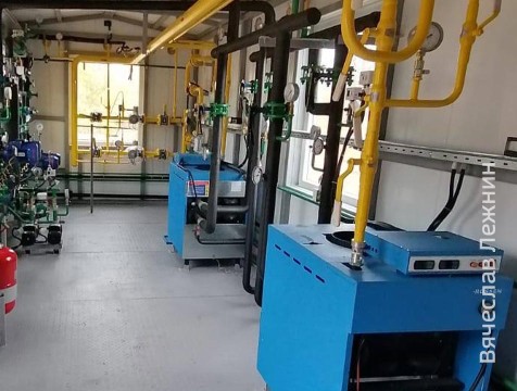 Новую газовую котельную для школы и ДК строят в Кузьминичах