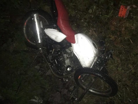 Мотоциклист, попавший в аварию в Людиновском районе, погиб