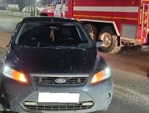 Иномарка сбила пешехода в центре Медыни