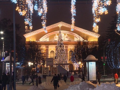 Калуга по-новогоднему преобразится к 15 декабря