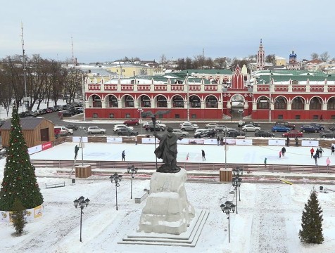 Каток на Старом Торге откроют в двадцатых числах декабря