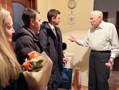 Ветеран войны из Обнинска Николай Игнатьев празднует 94-летие