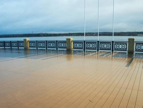 Набережную Людиновского водохранилища готовят к открытию после благоустройства