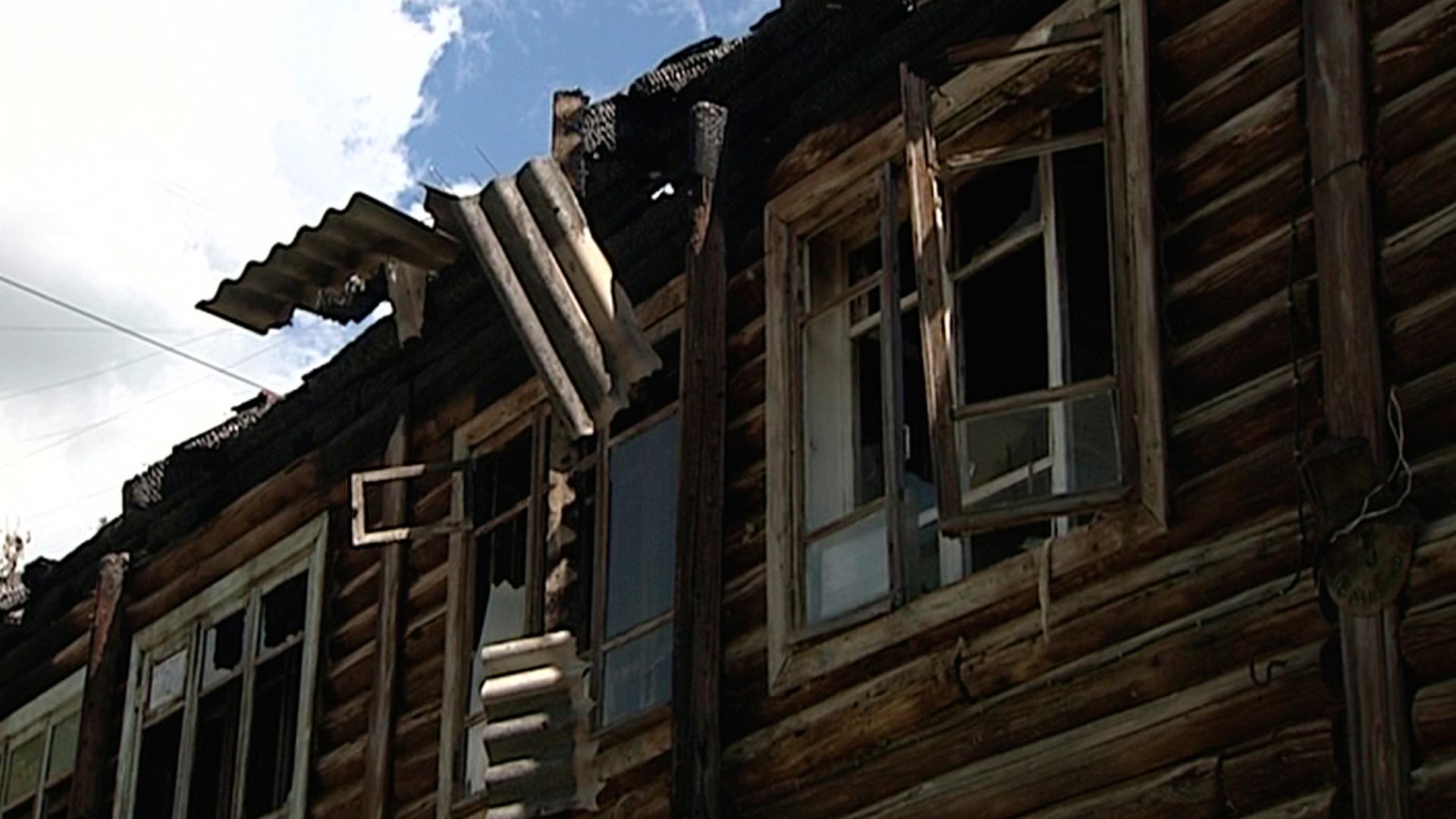 После пожар в Калуге четыре семьи остались без крыши над головой