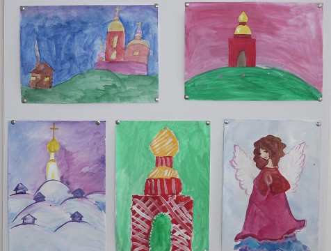 Юные медынские художники представили работы на выставке 
